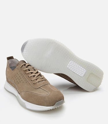  Erkek Deri Bej Spor Ayakkabı