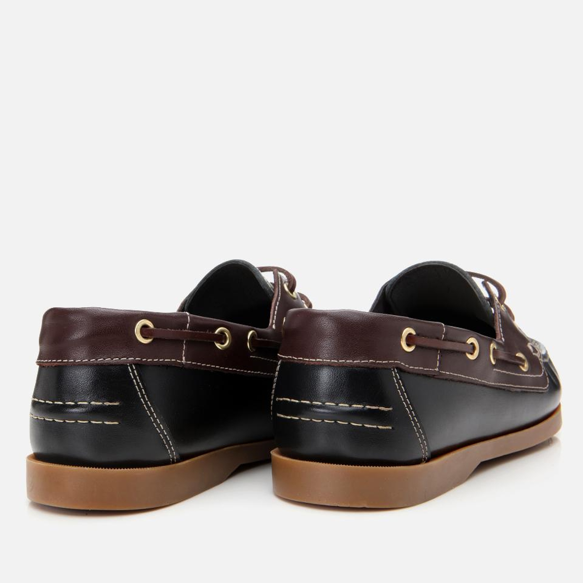 Erkek Deri Siyah Bağcık Detaylı Günlük Loafer