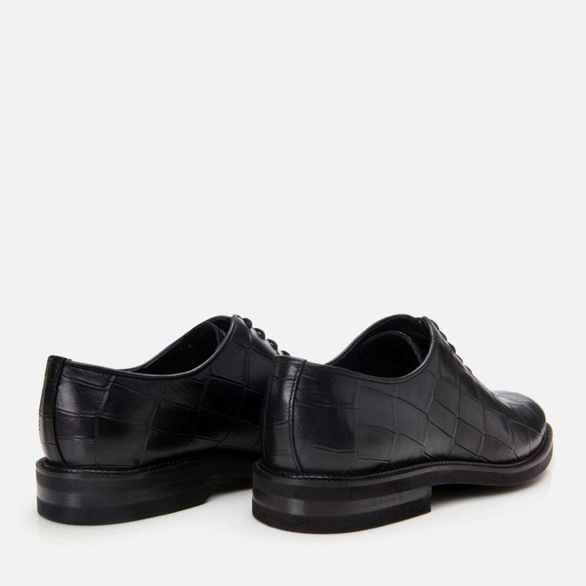 Erkek Deri Siyah Hafif Tabanlı Klasik Ayakkabı