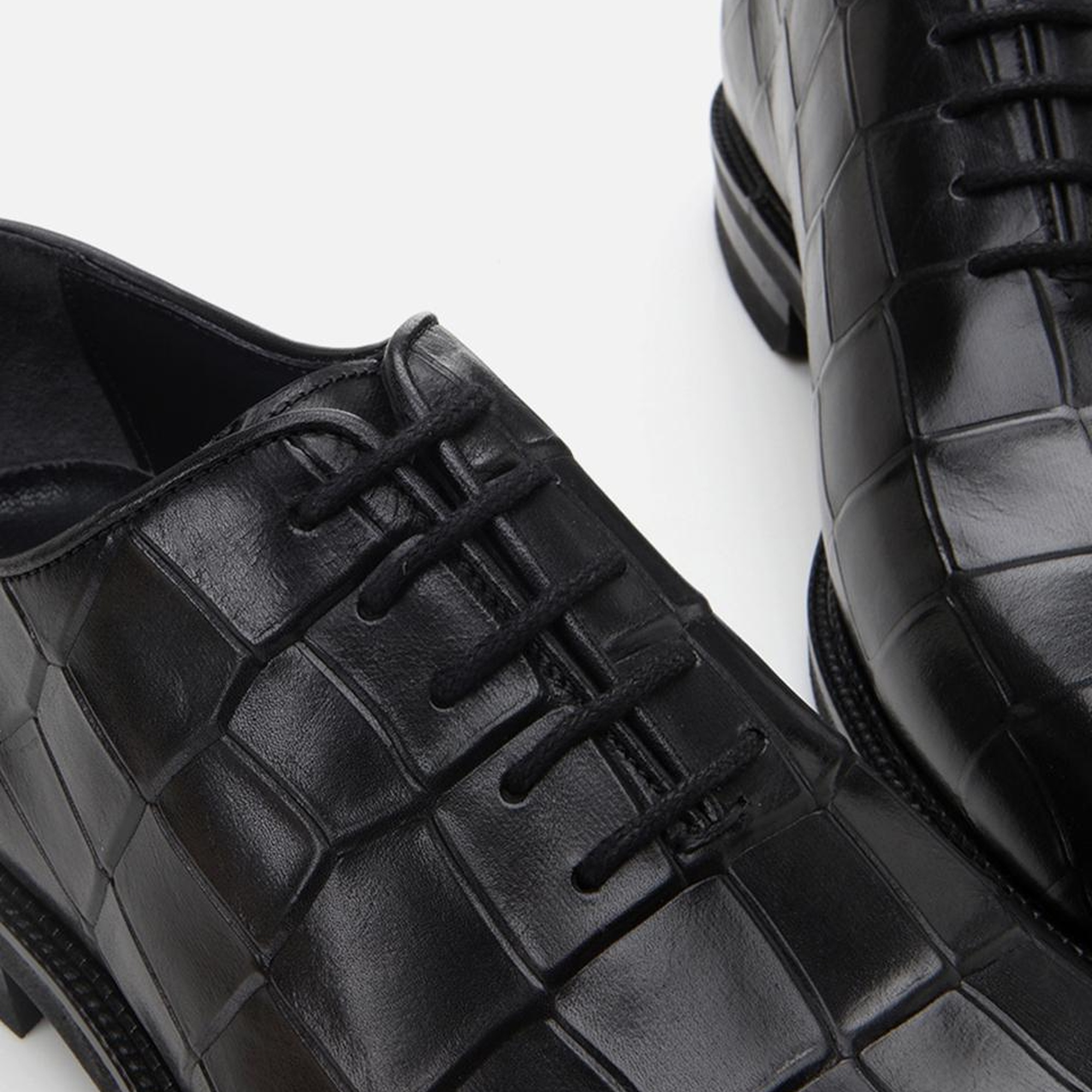 Erkek Deri Siyah Hafif Tabanlı Klasik Ayakkabı