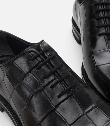  Erkek Deri Siyah Hafif Tabanlı Klasik Ayakkabı