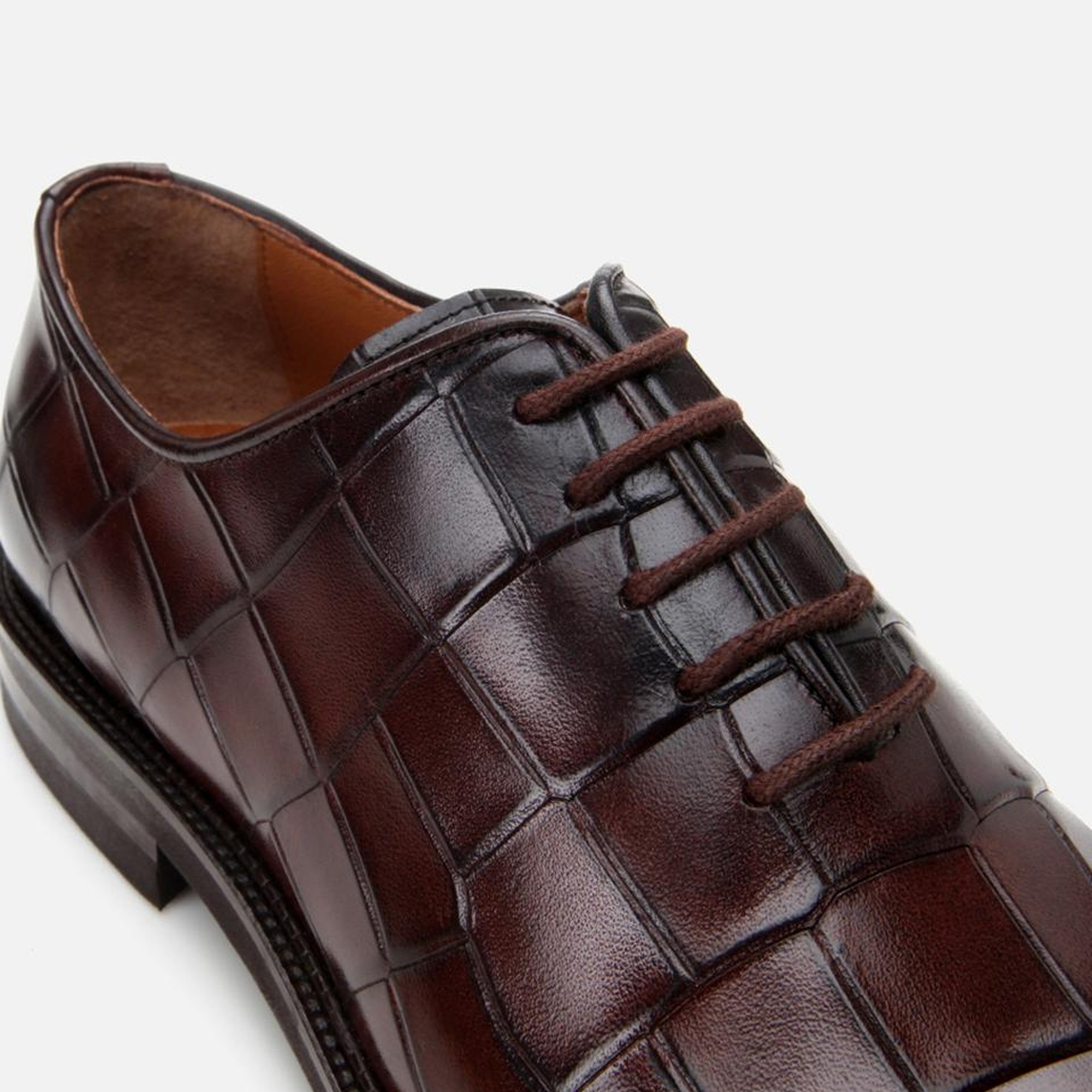 Erkek Deri Kahverengi Hafif Tabanlı Klasik Ayakkabı