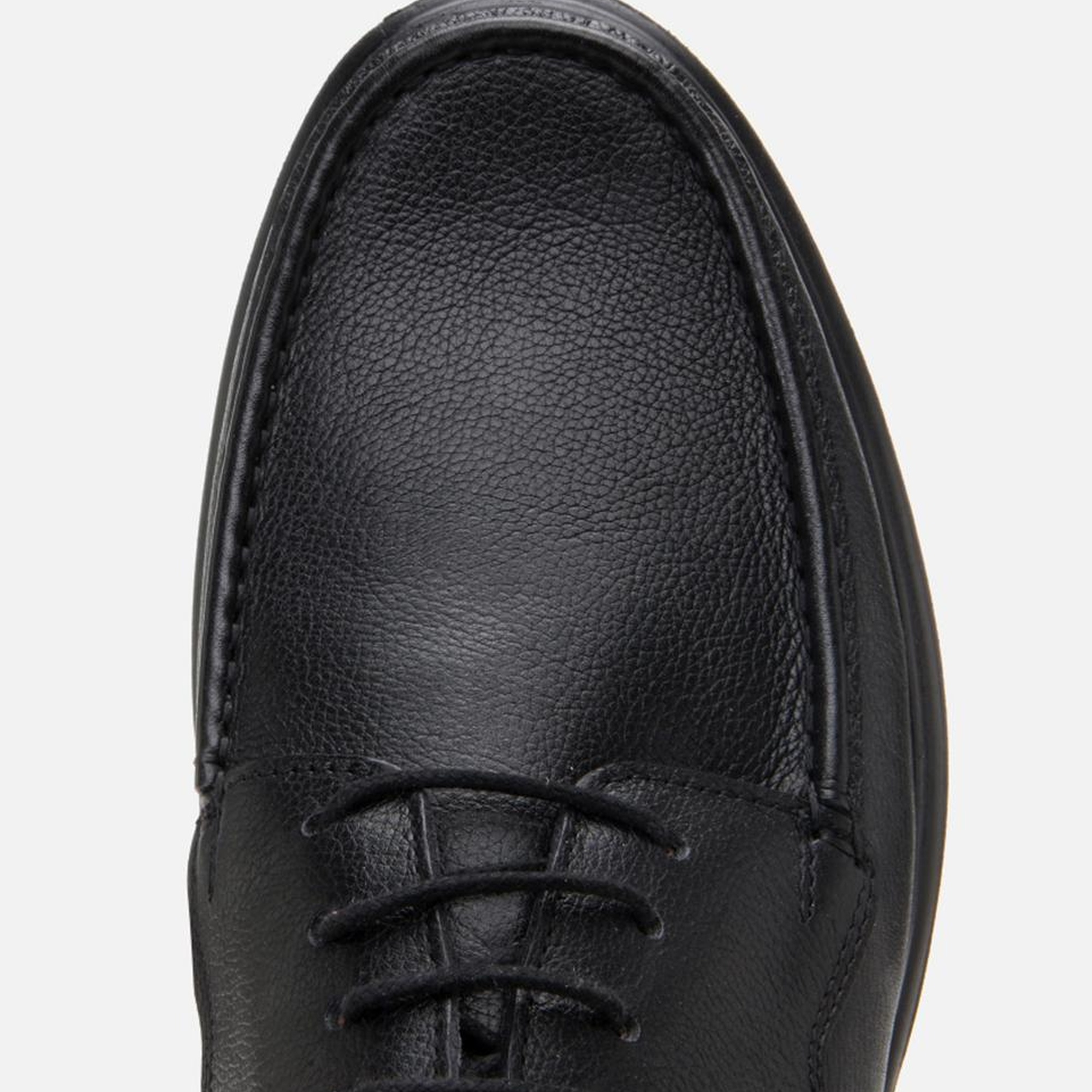 Erkek Deri Siyah Rahat Günlük Ayakkabı