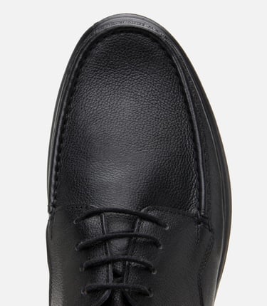  Erkek Deri Siyah Rahat Günlük Ayakkabı