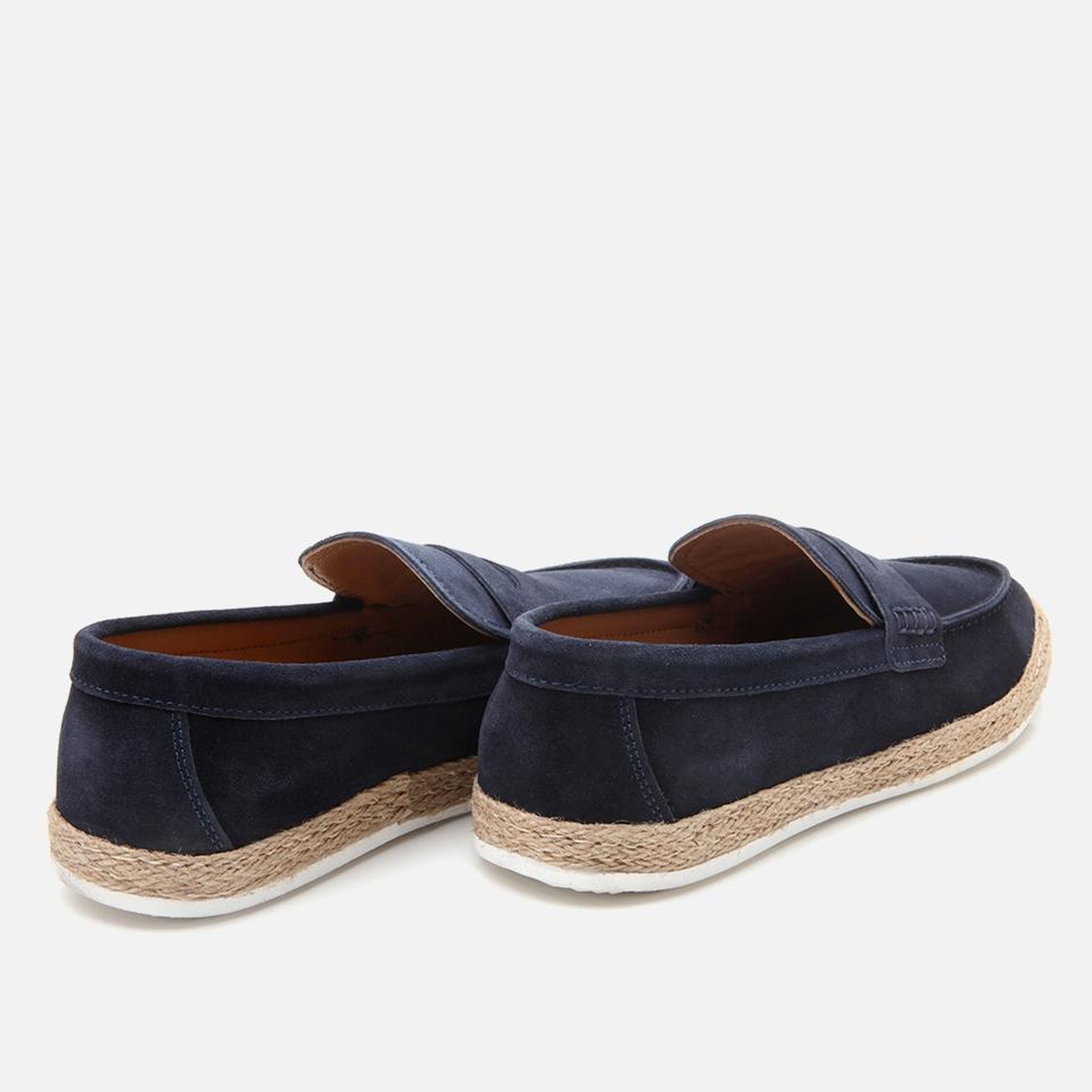 Erkek Süet Deri Lacivert Ultra Hafif Tabanlı Loafer