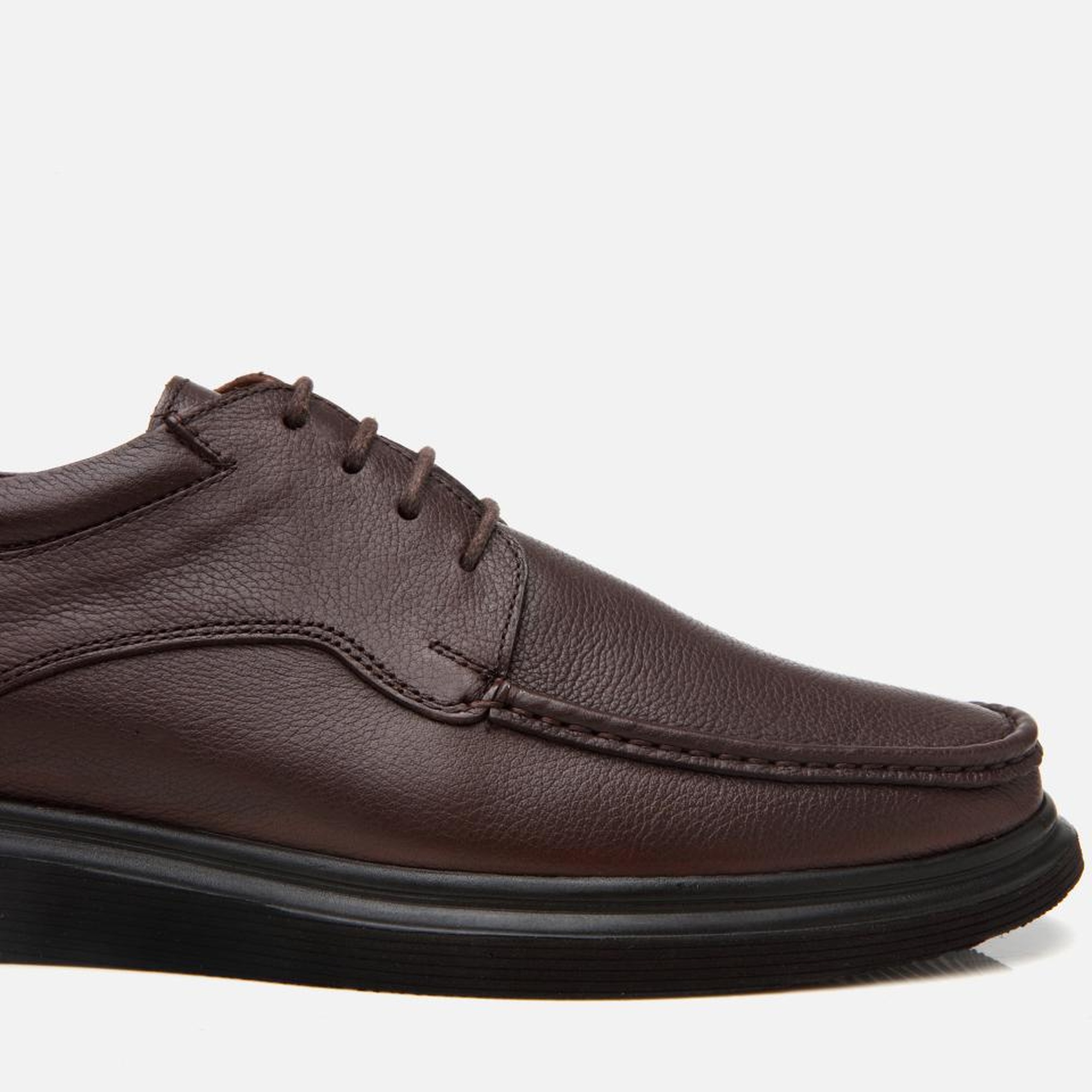 Erkek Deri Kahverengi Rahat Günlük Ayakkabı