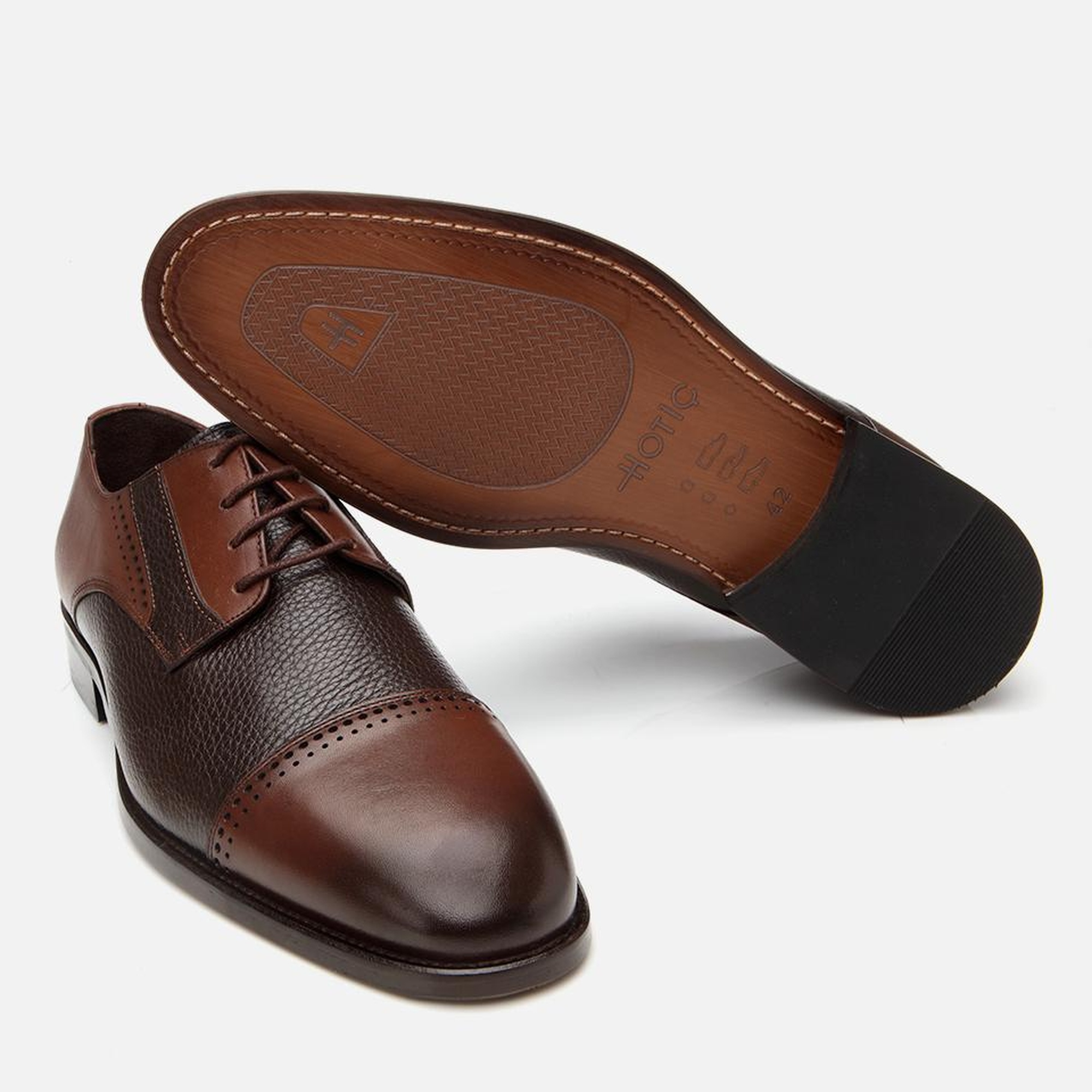 Erkek Deri Kahverengi Klasik Ayakkabı