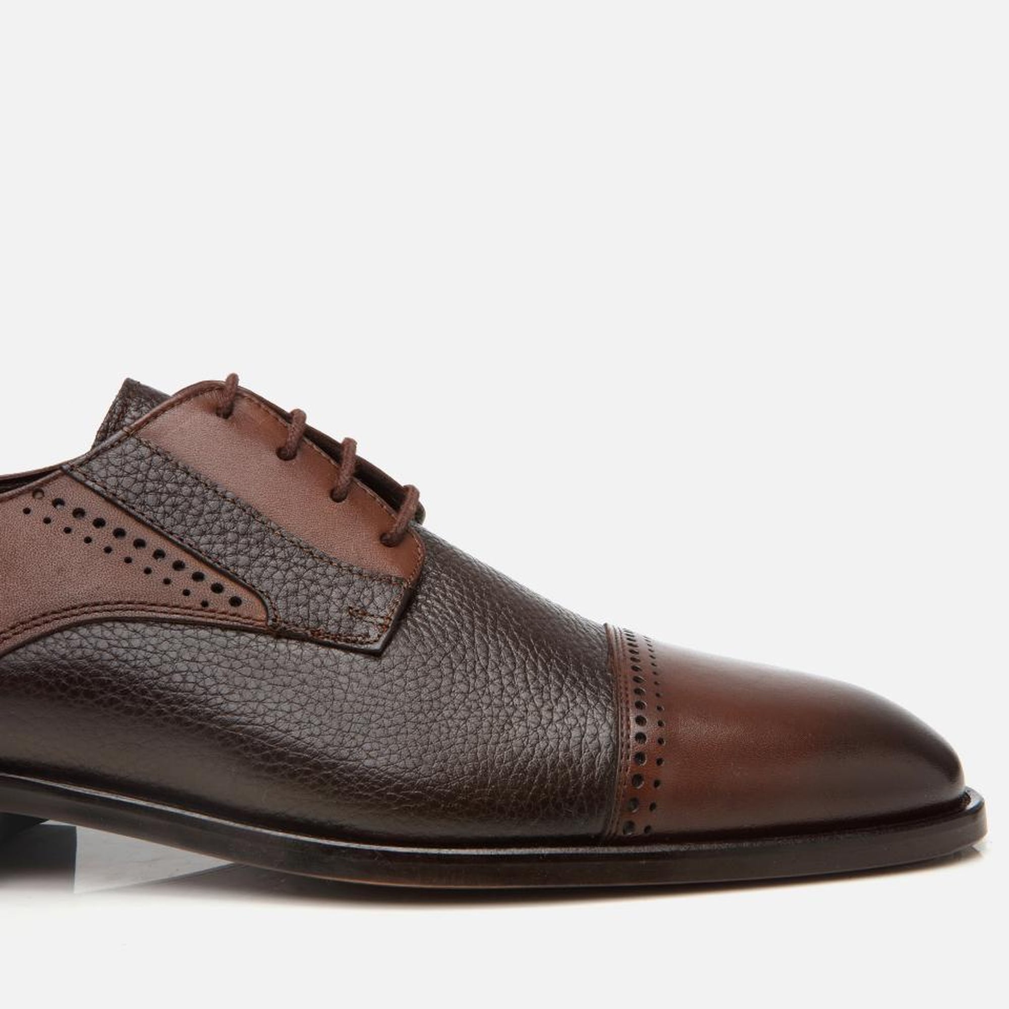 Erkek Deri Kahverengi Klasik Ayakkabı