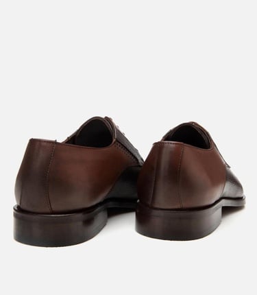  Erkek Deri Kahverengi Klasik Ayakkabı