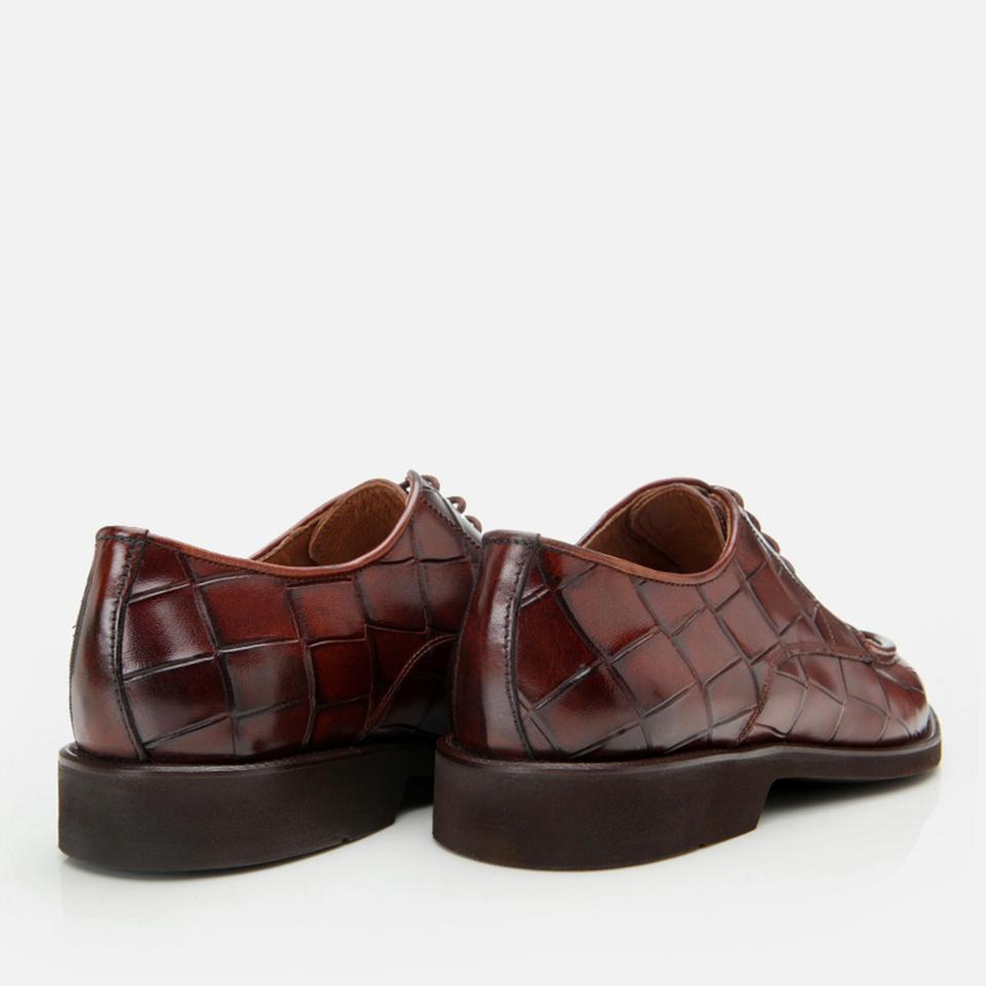 Erkek Deri Taba Hafif Tabanlı Şık Klasik Ayakkabı