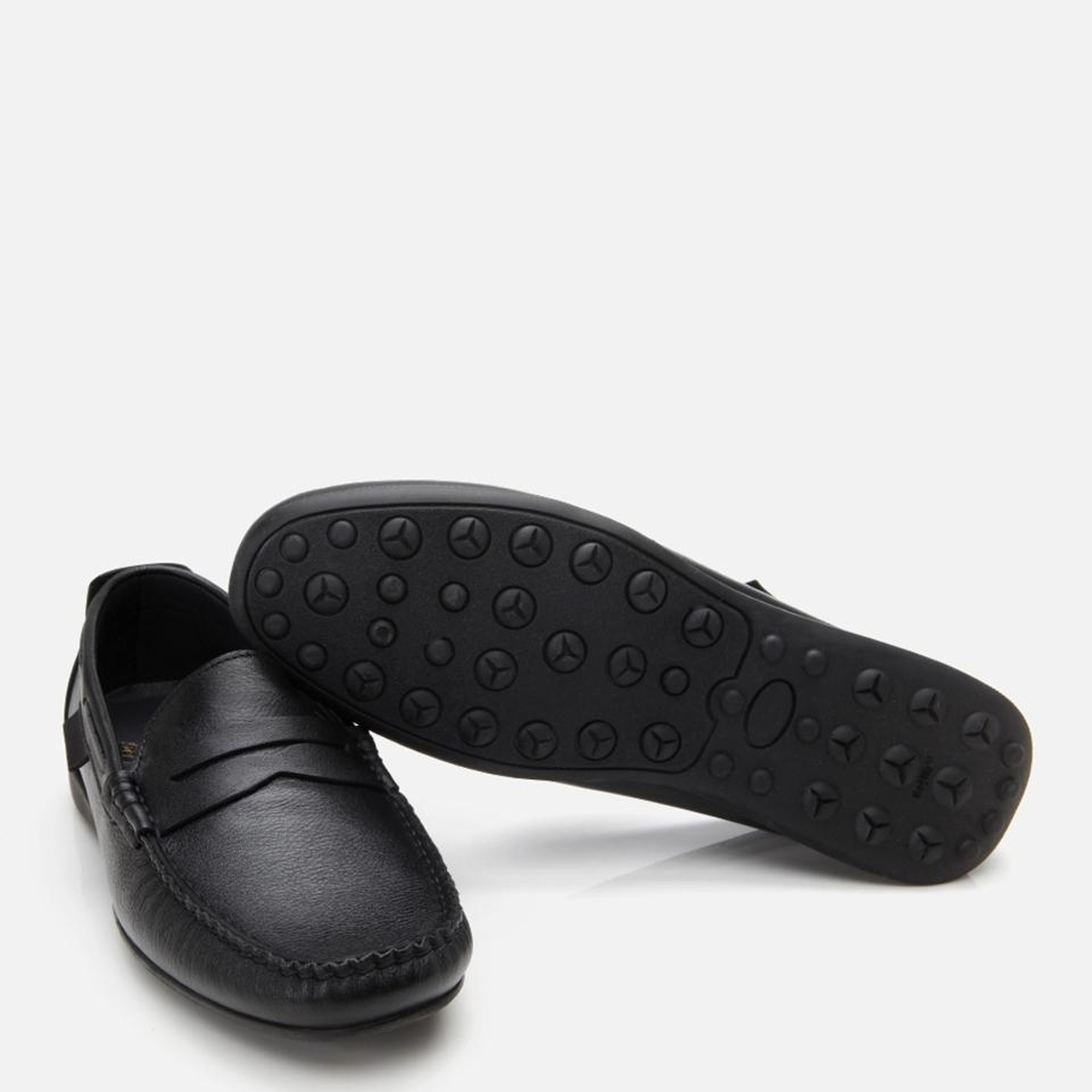 Erkek Deri Siyah Günlük Loafer