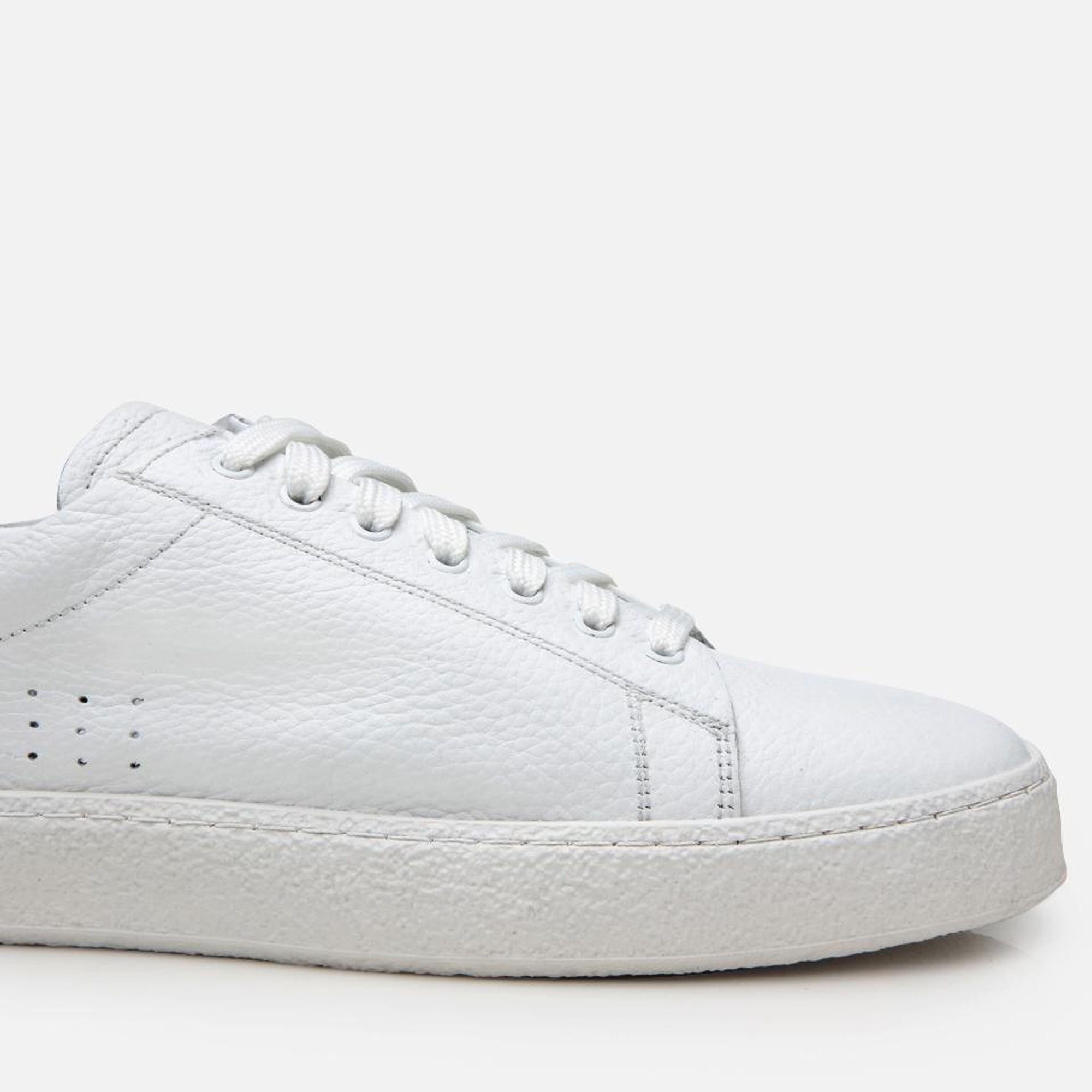 Erkek Deri Beyaz Spor Ayakkabı