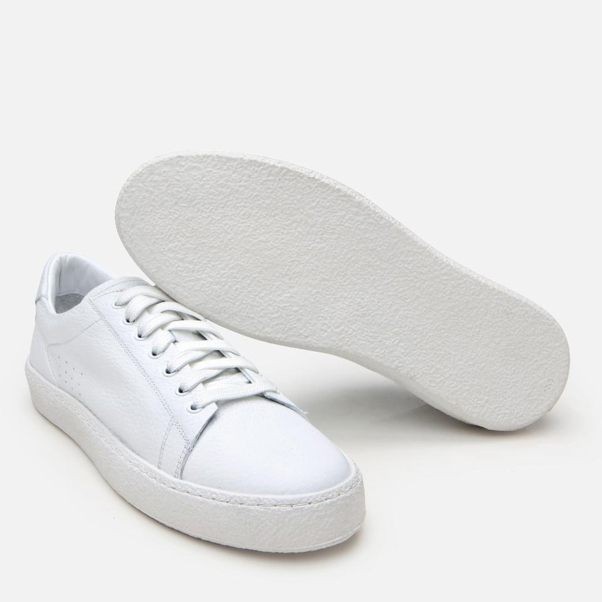 Erkek Deri Beyaz Spor Ayakkabı