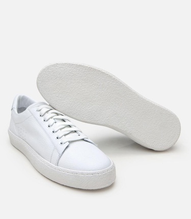  Erkek Deri Beyaz Spor Ayakkabı