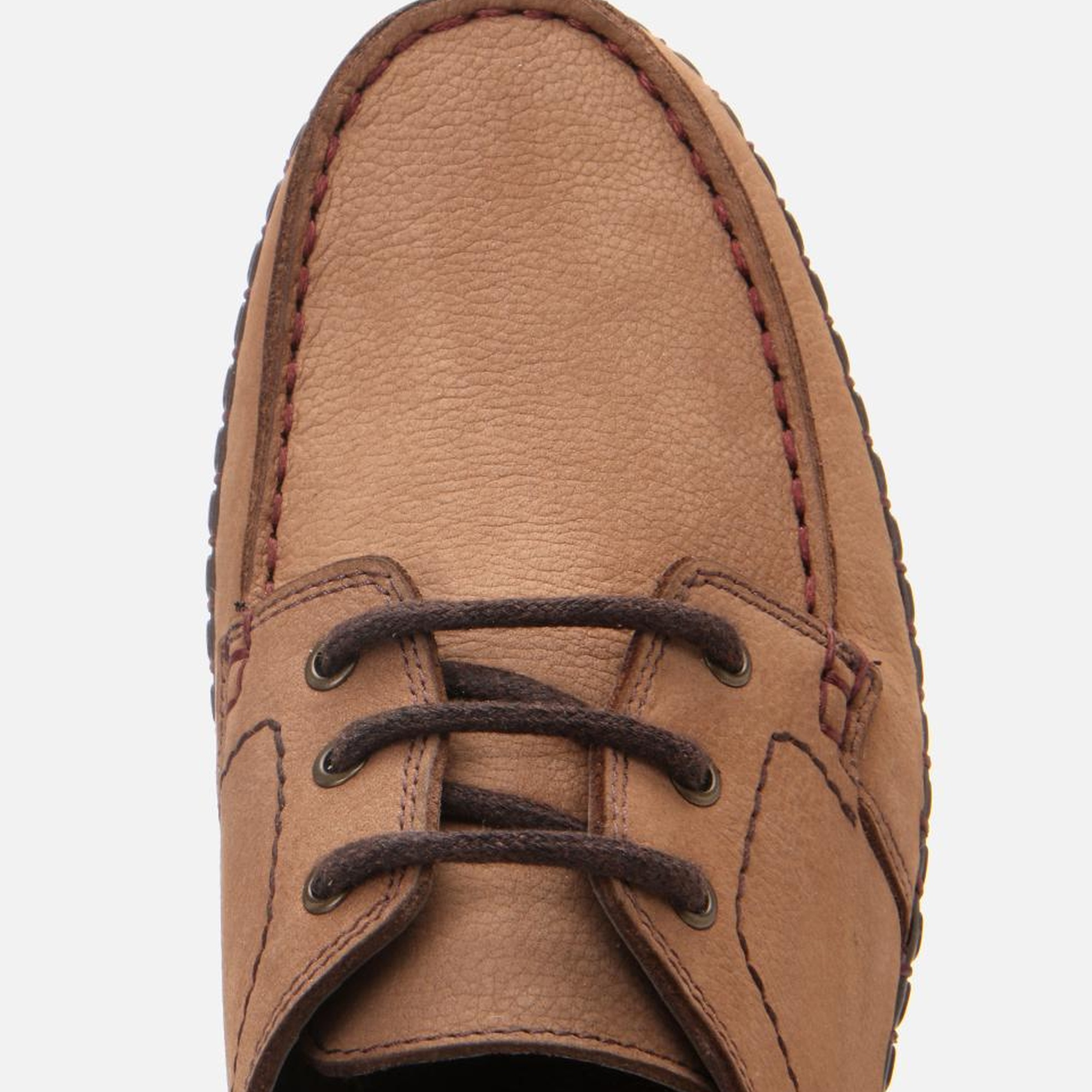 Erkek Nubuk Deri Bej Rahat Günlük Loafer