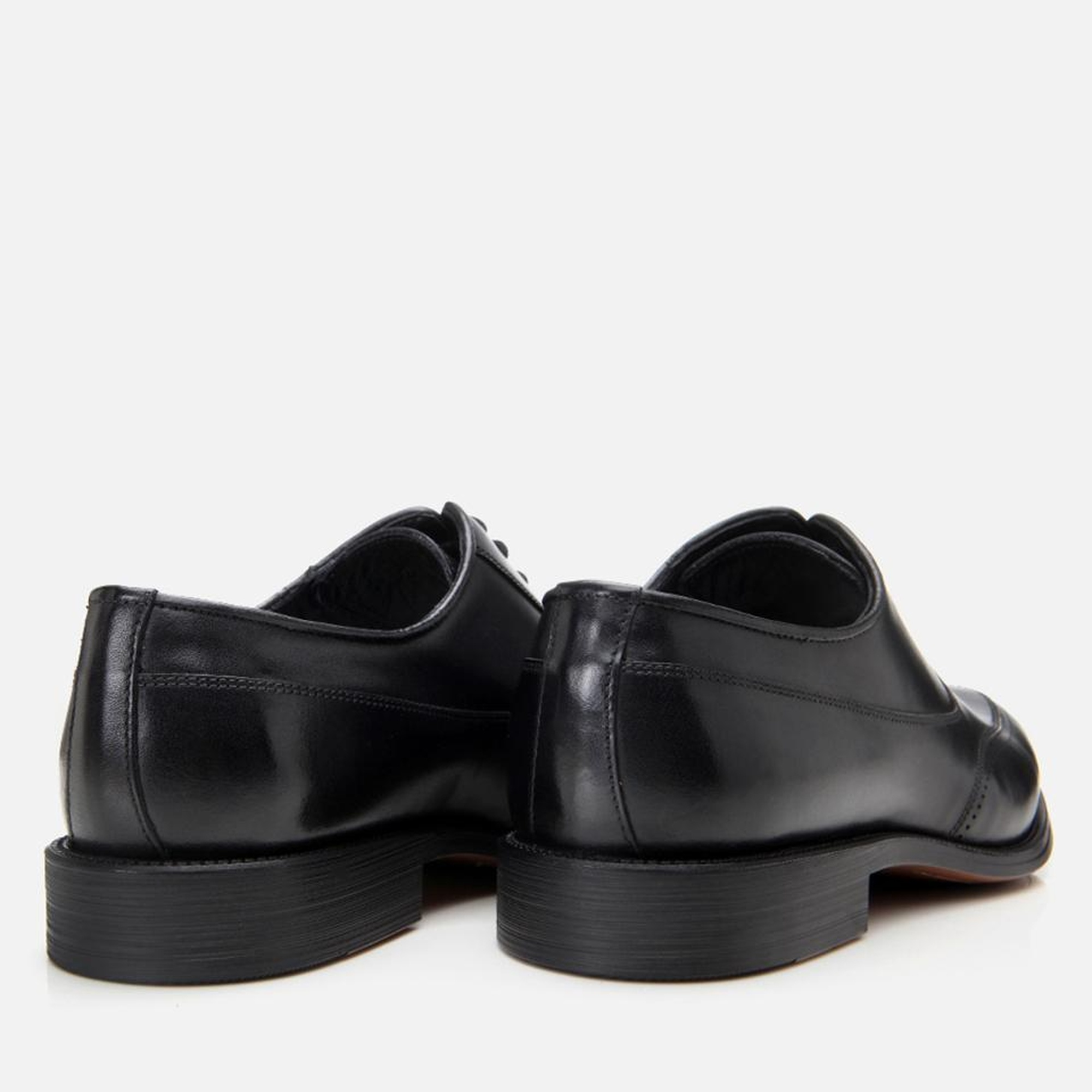 Erkek Deri Siyah Şık Klasik Ayakkabı