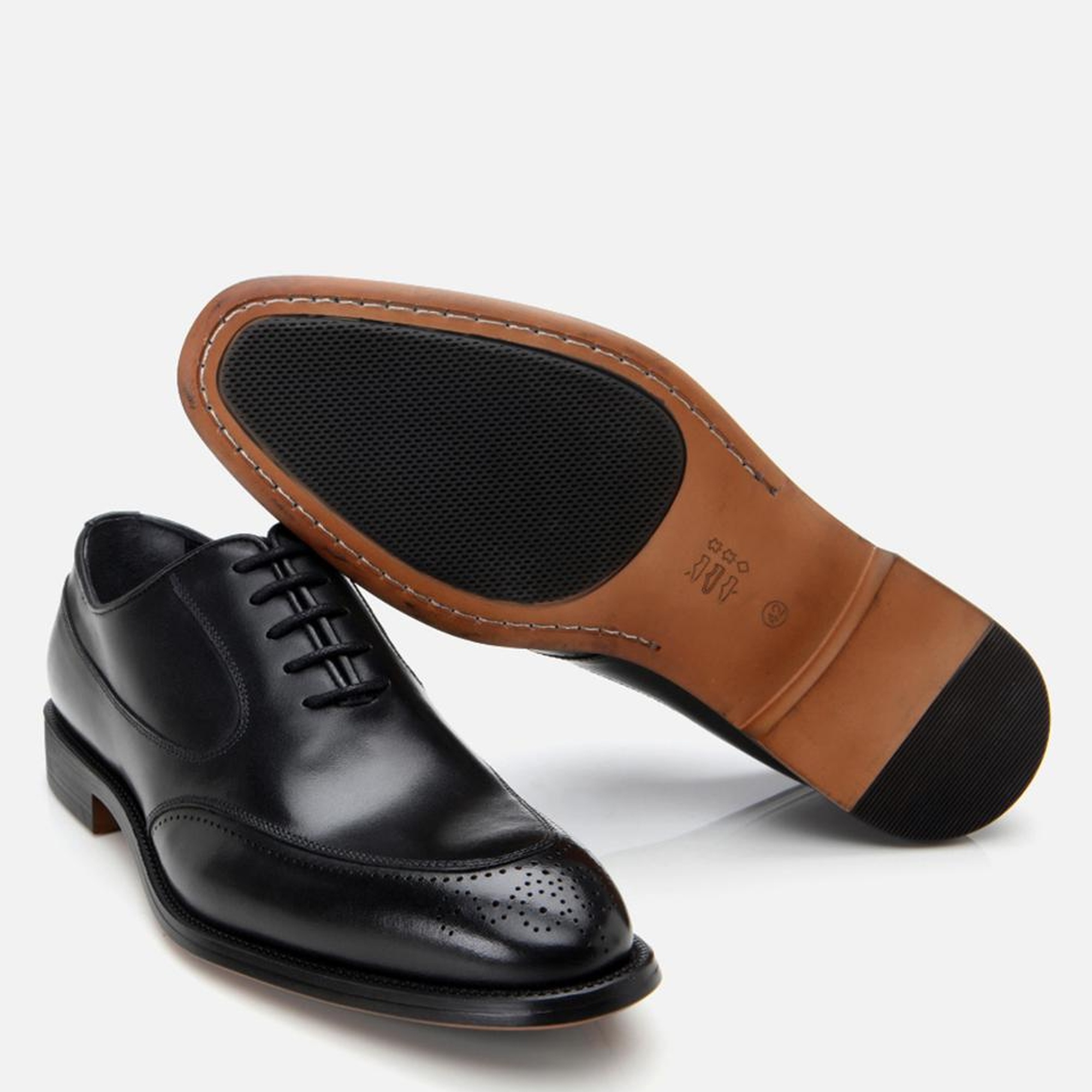 Erkek Deri Siyah Şık Klasik Ayakkabı