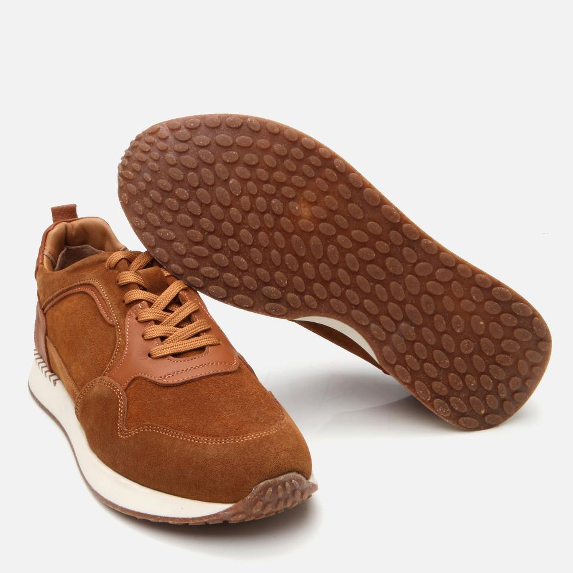 Erkek Süet Deri Taba Spor Ayakkabı