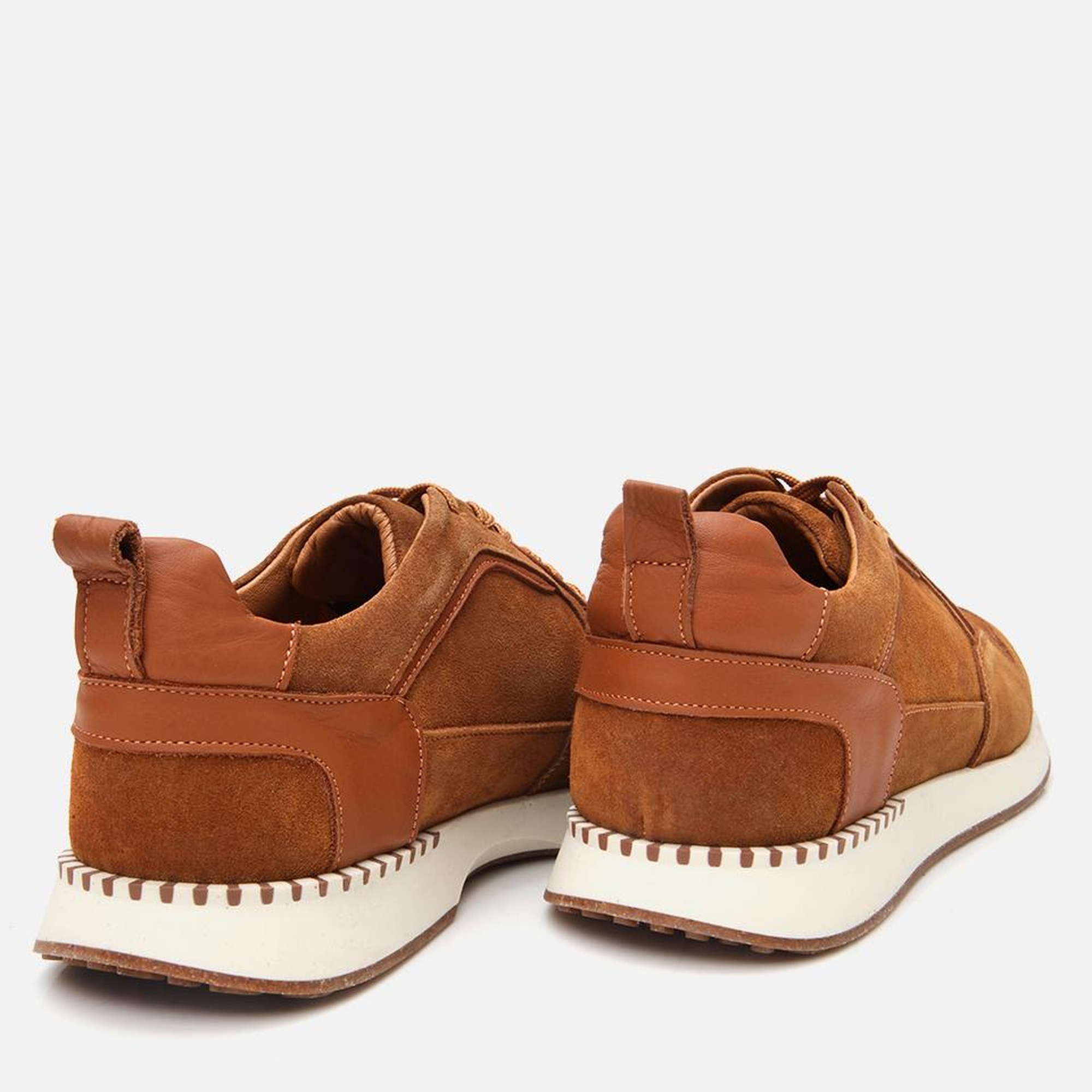 Erkek Süet Deri Taba Spor Ayakkabı