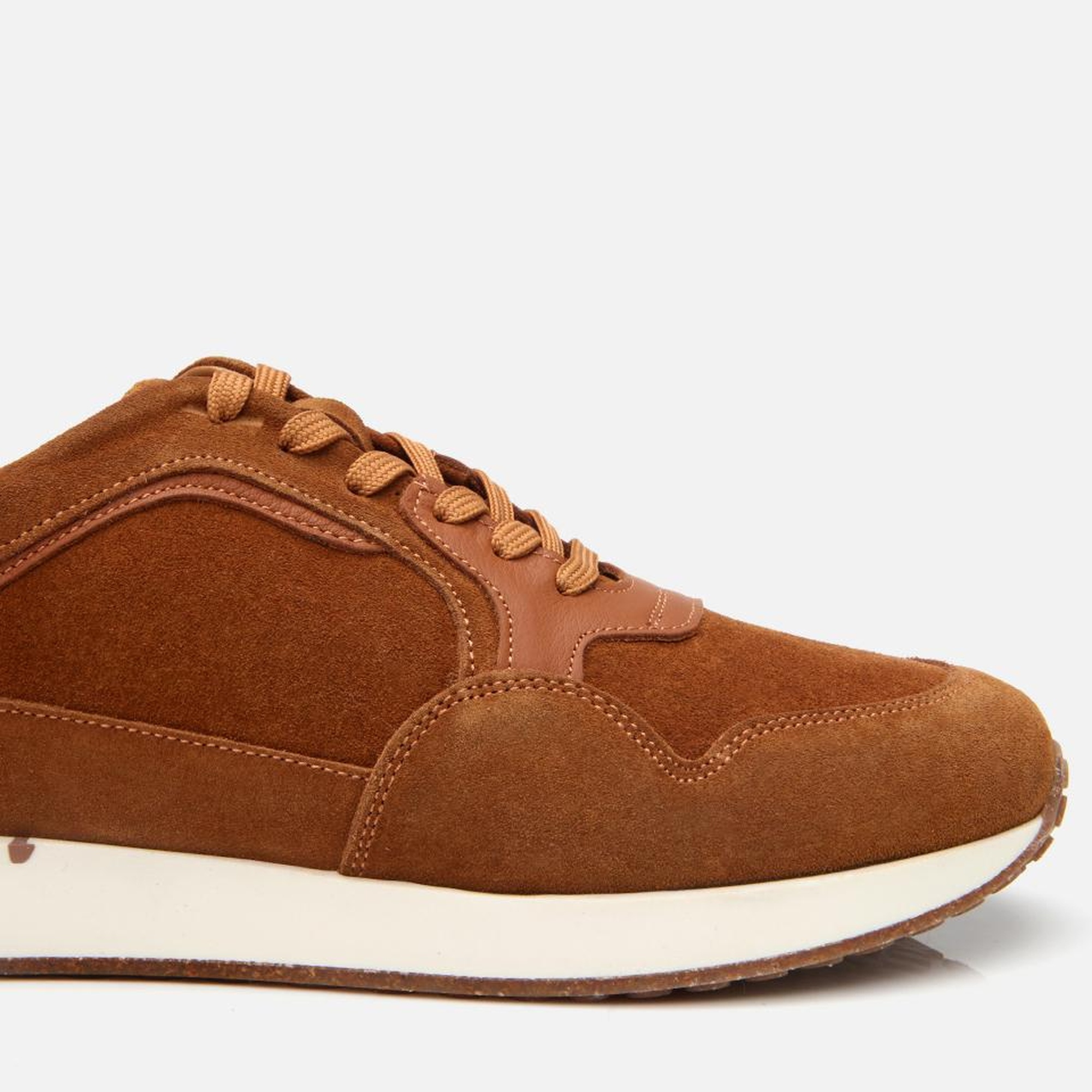 Erkek Süet Deri Taba Spor Ayakkabı