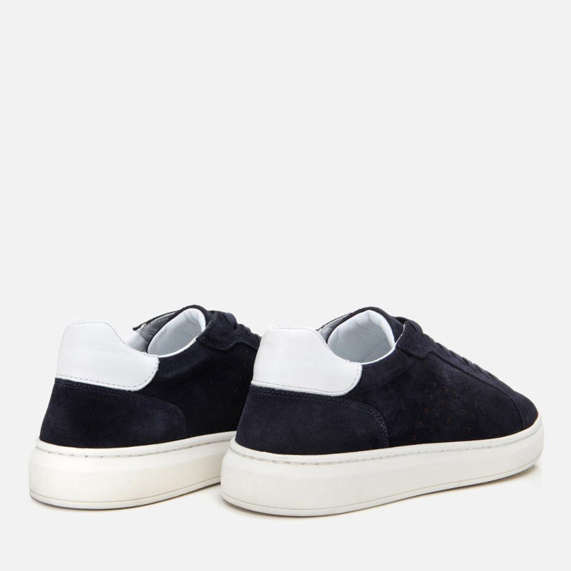 Erkek Süet Deri Lacivert Spor Ayakkabı