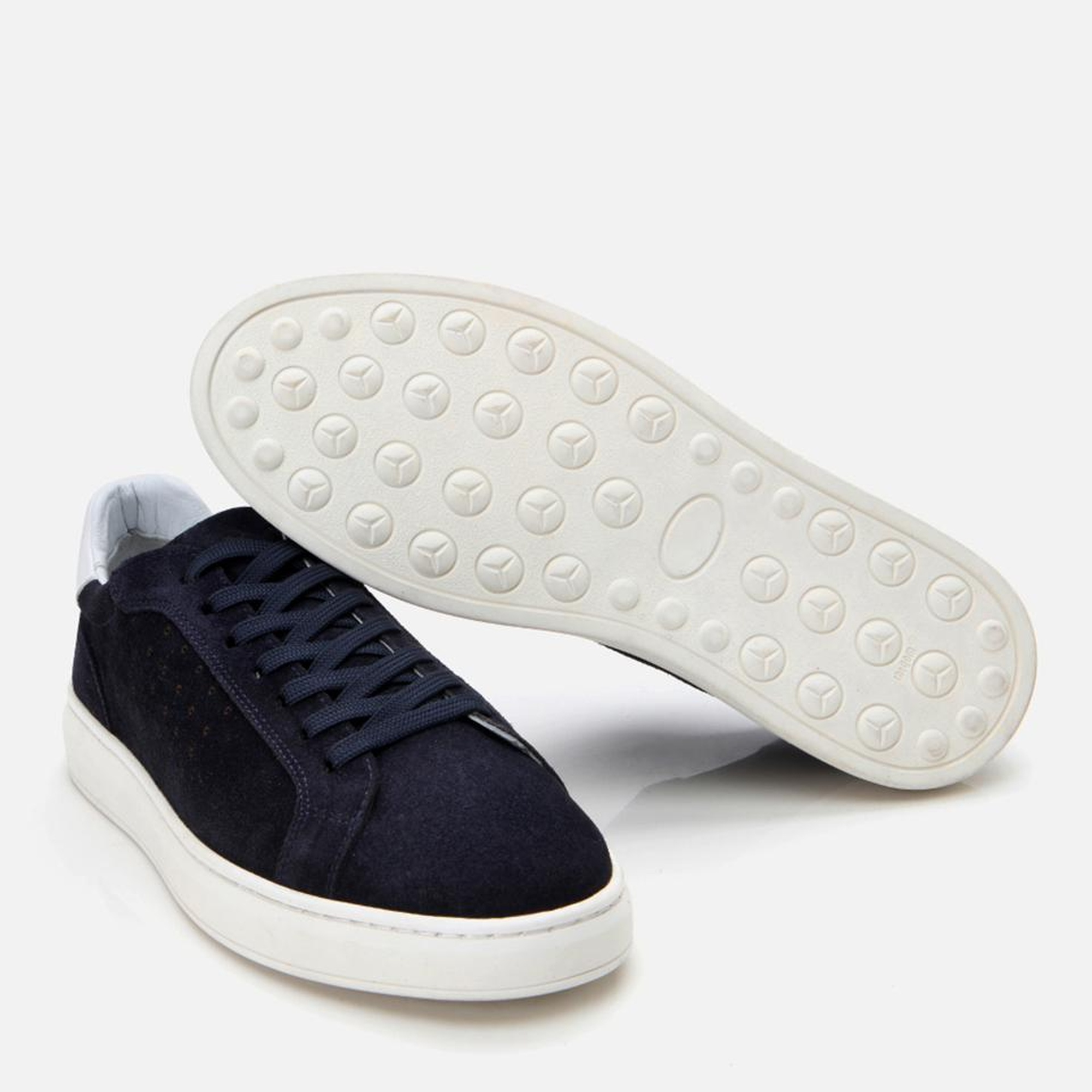 Erkek Süet Deri Lacivert Spor Ayakkabı