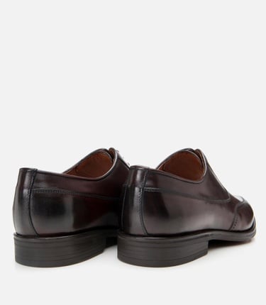  Erkek Deri Kahverengi Klasik Şık Ayakkabı