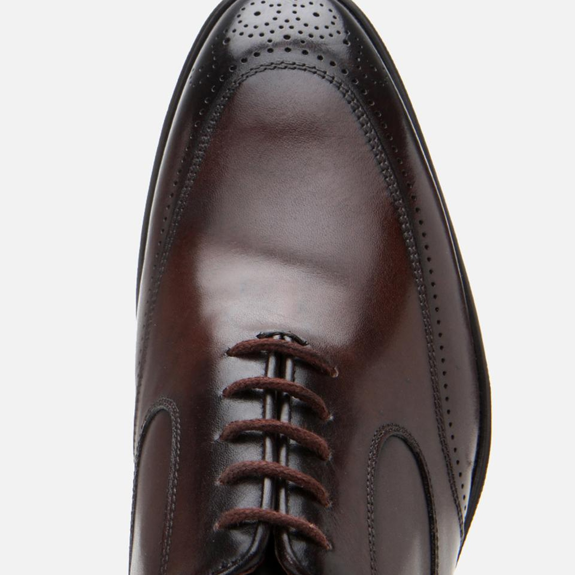 Erkek Deri Kahverengi Klasik Şık Ayakkabı