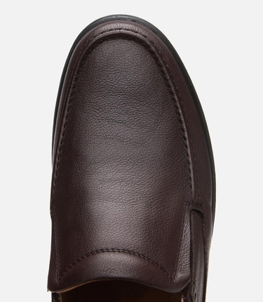  Erkek Deri Kahverengi Rahat Günlük Ayakkabı