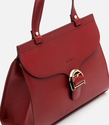  Kadın Deri Bordo Omuz Çantası