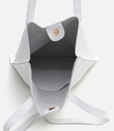  Kadın Deri Ekru Omuz Çantası