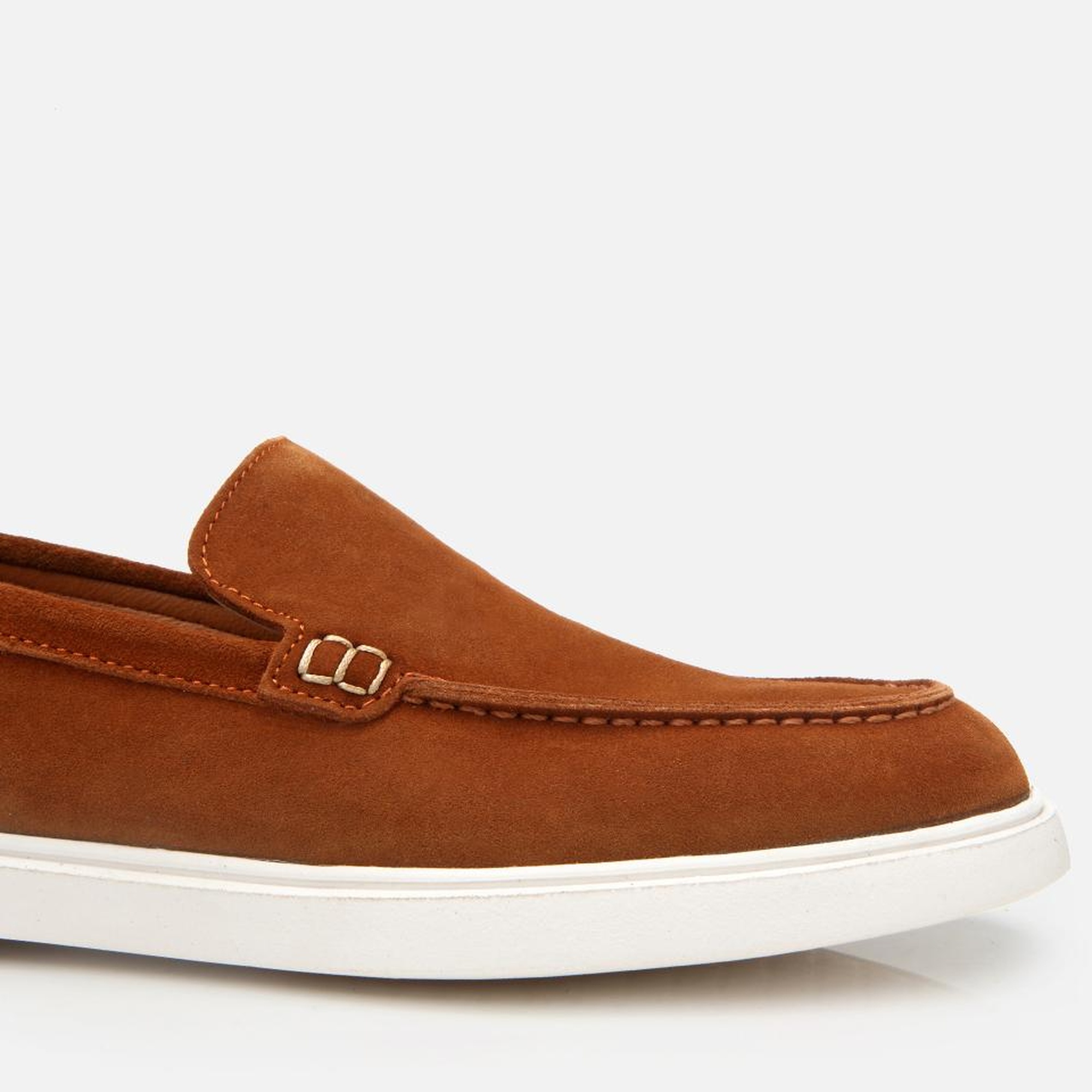 Erkek Süet Deri Taba Günlük Loafer