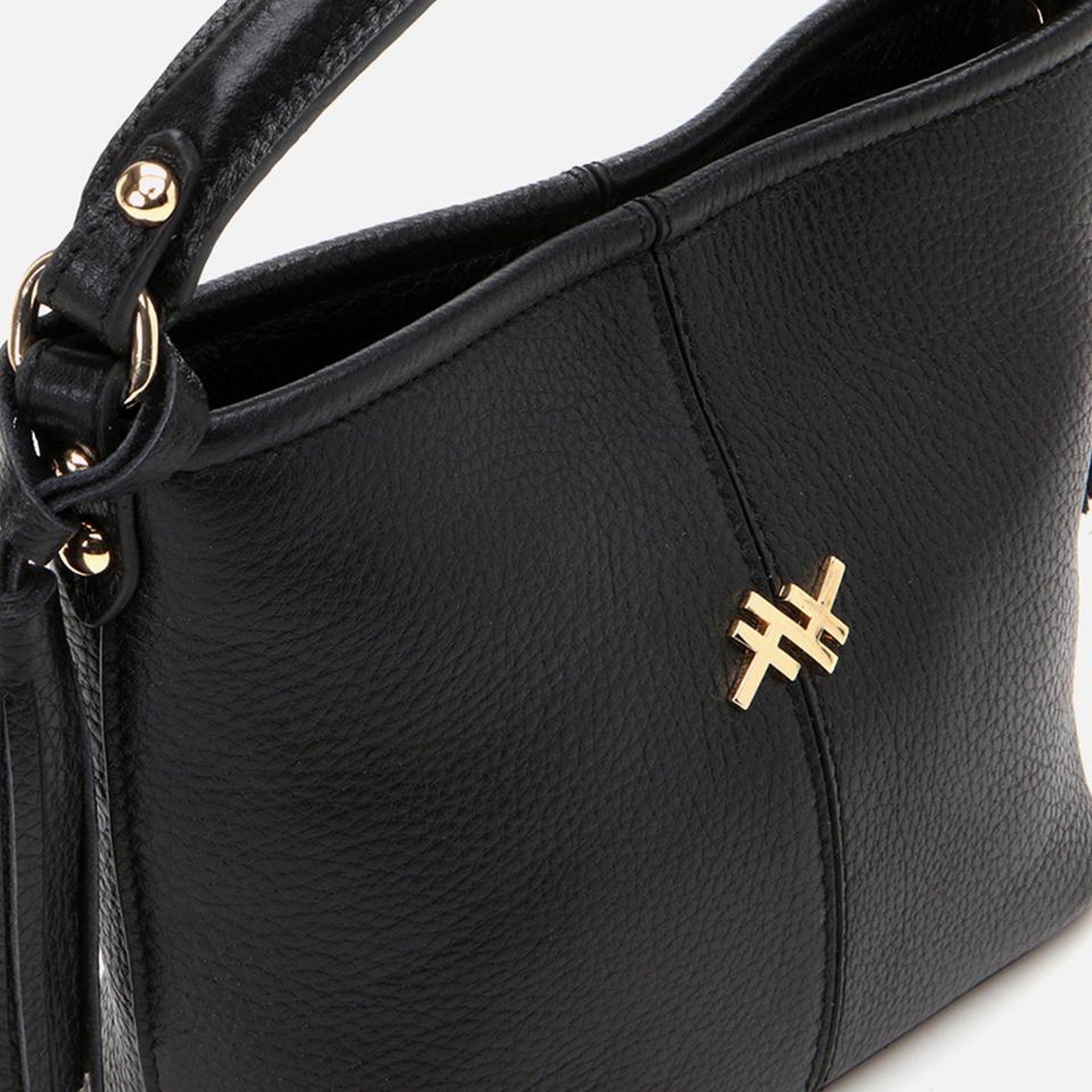 Kadın Deri Siyah Mini (Çapraz) Çanta