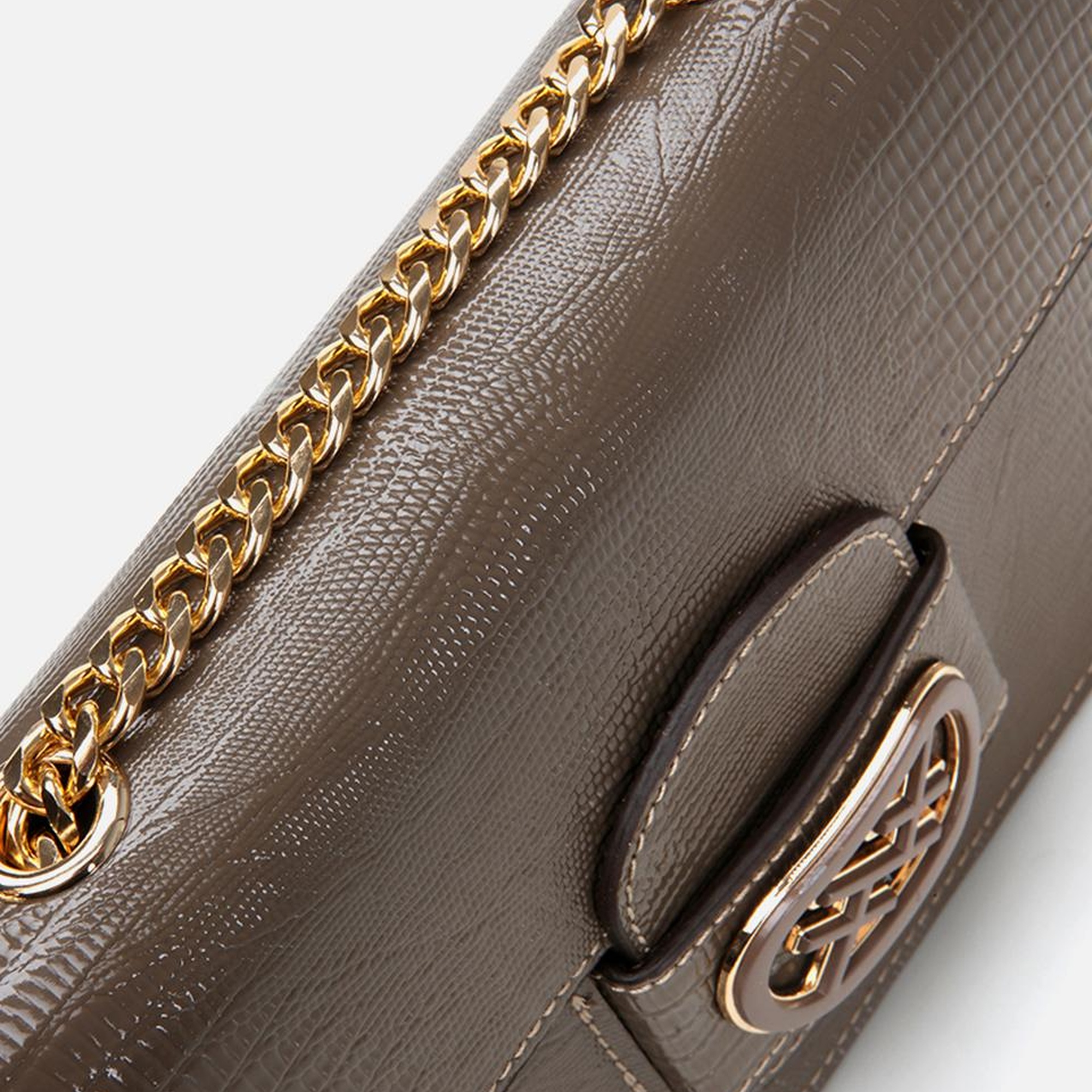 Kadın Deri Vizon Omuz Çantası