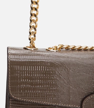  Kadın Deri Vizon Omuz Çantası