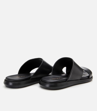  Erkek Deri Siyah Terlik