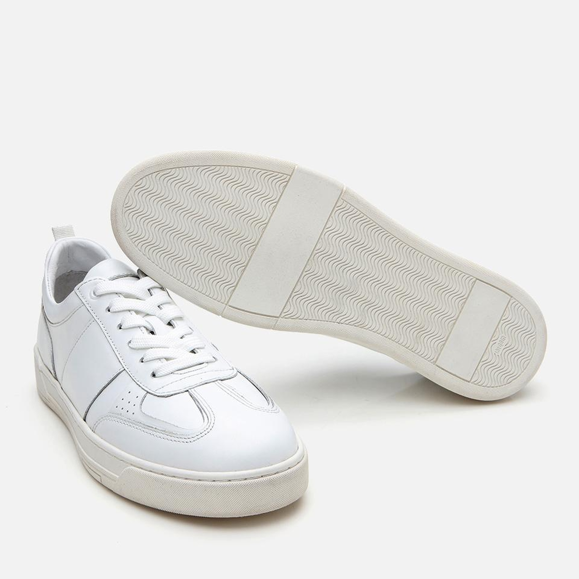 Erkek Deri Beyaz Spor Ayakkabı