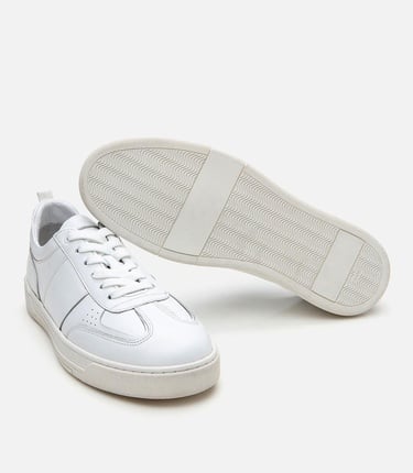  Erkek Deri Beyaz Spor Ayakkabı