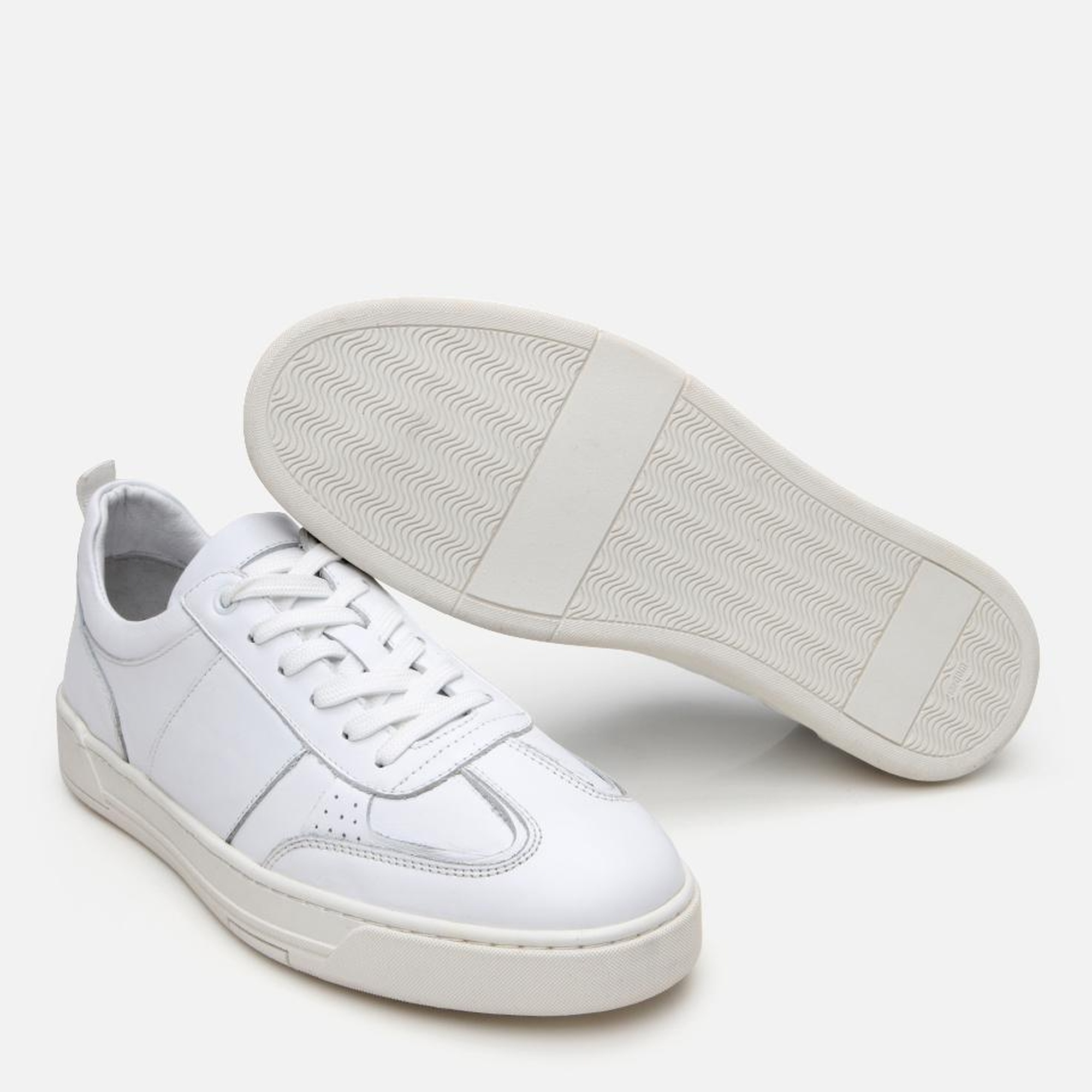 Erkek Deri Beyaz Spor Ayakkabı