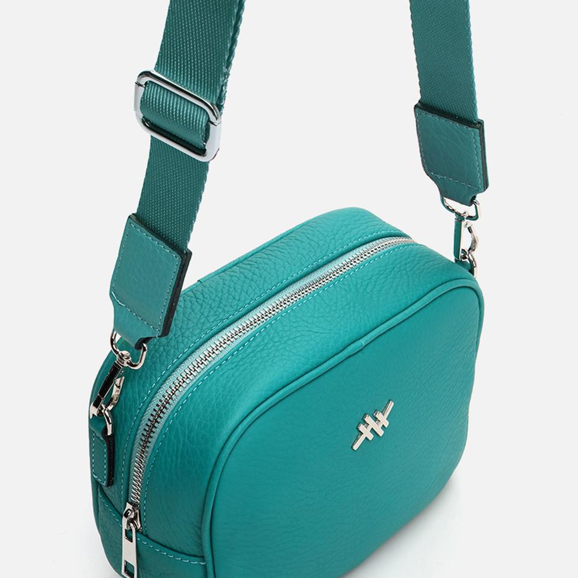 Kadın Deri Turkuaz Mini (Çapraz) Çanta