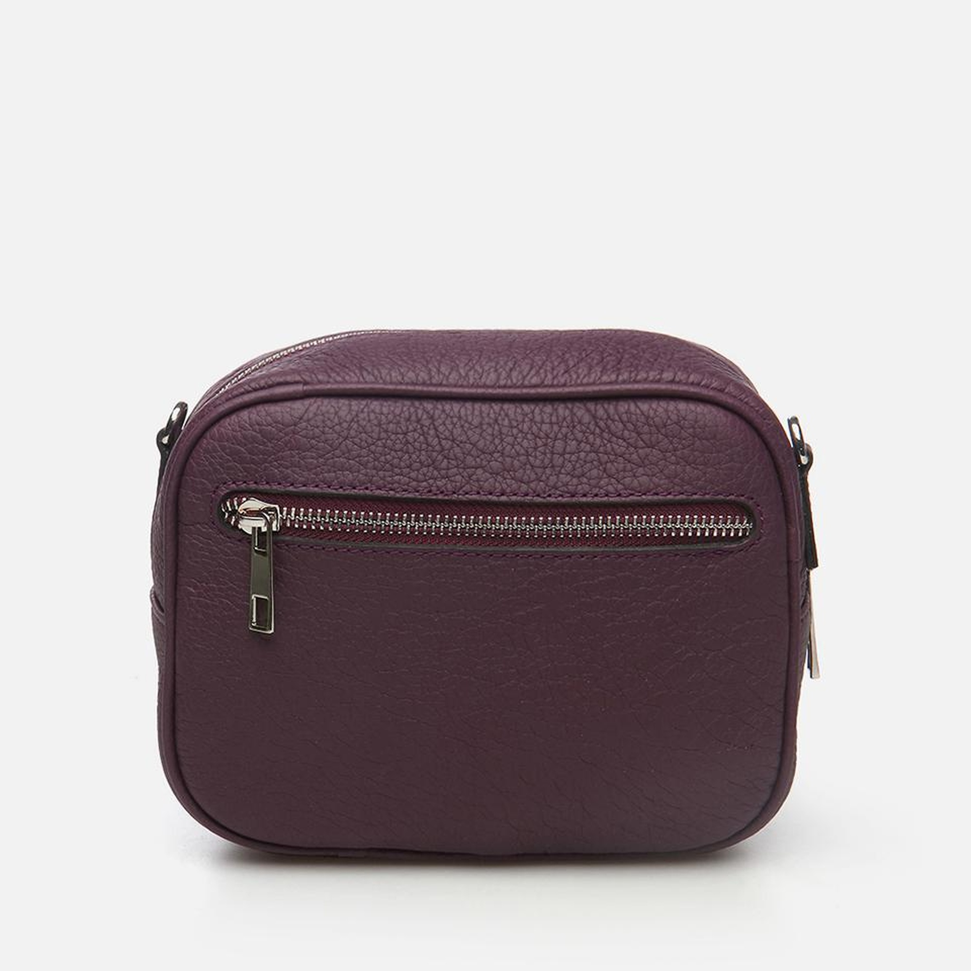 Kadın Deri Mor Mini (Çapraz) Çanta