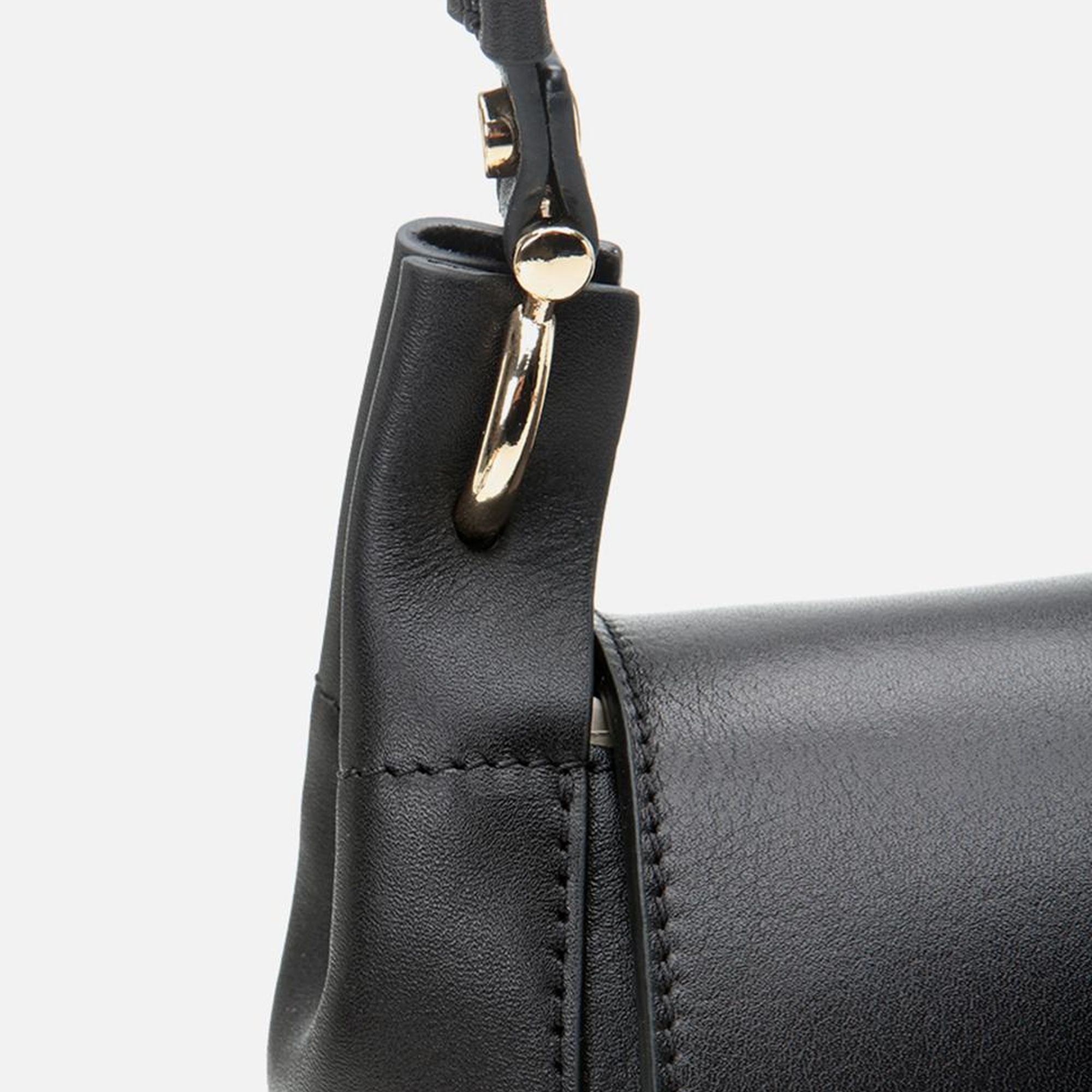 Kadın Deri Siyah Omuz Çantası