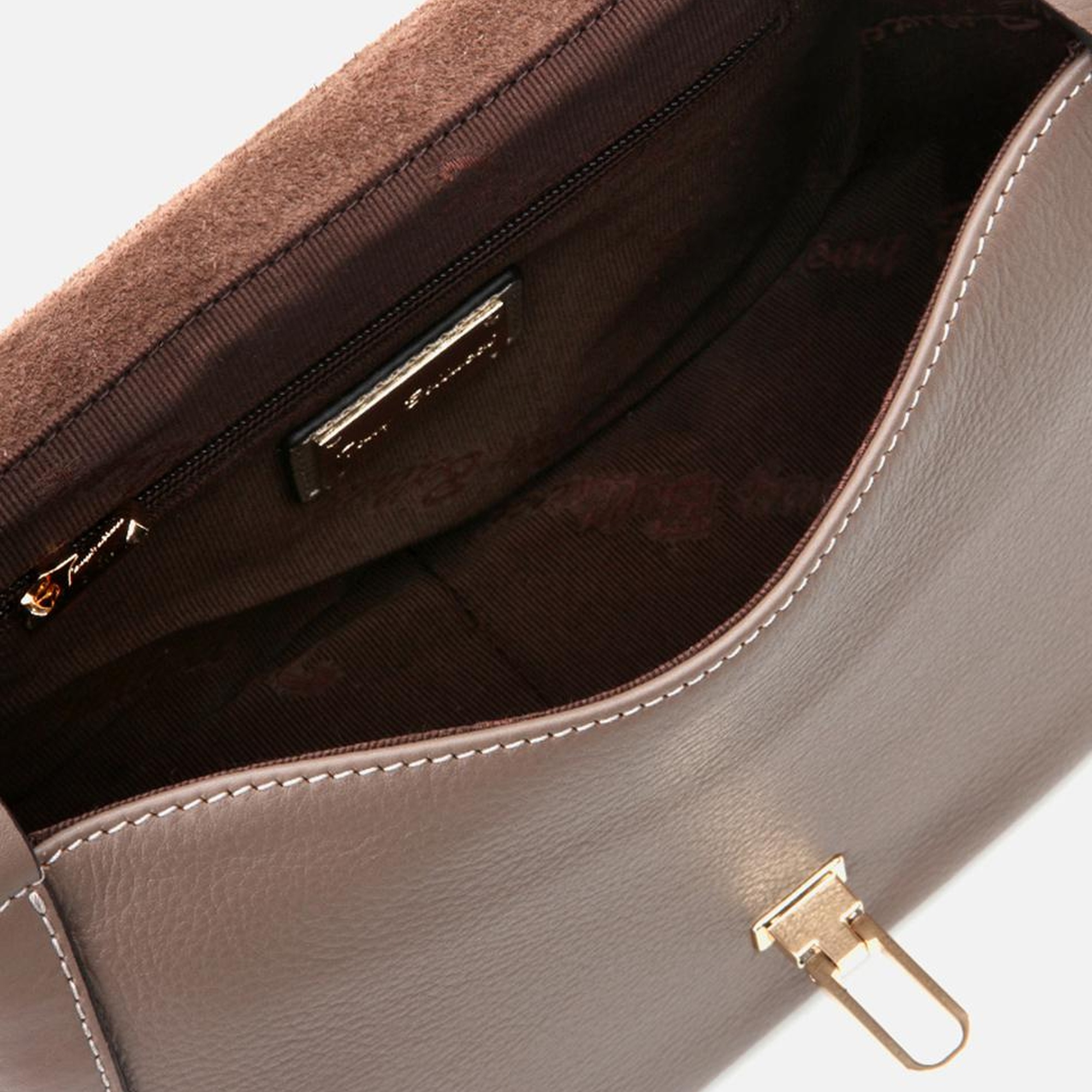 Kadın Deri Vizon Omuz Çantası