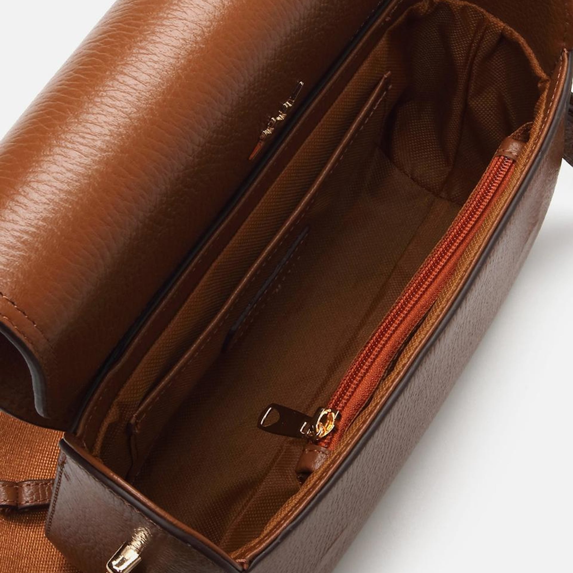 Kadın Deri Taba Omuz Çantası