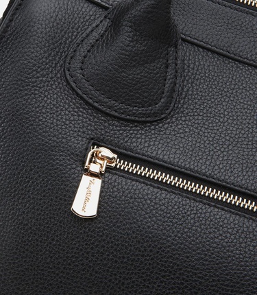  Kadın Deri Siyah Omuz Çantası