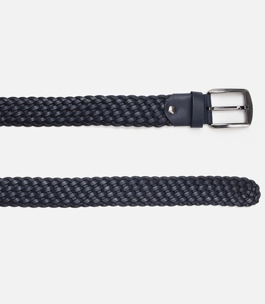  Erkek Deri Lacivert Kemer