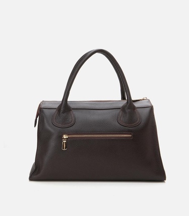  Kadın Deri Kahverengi Omuz Çantası