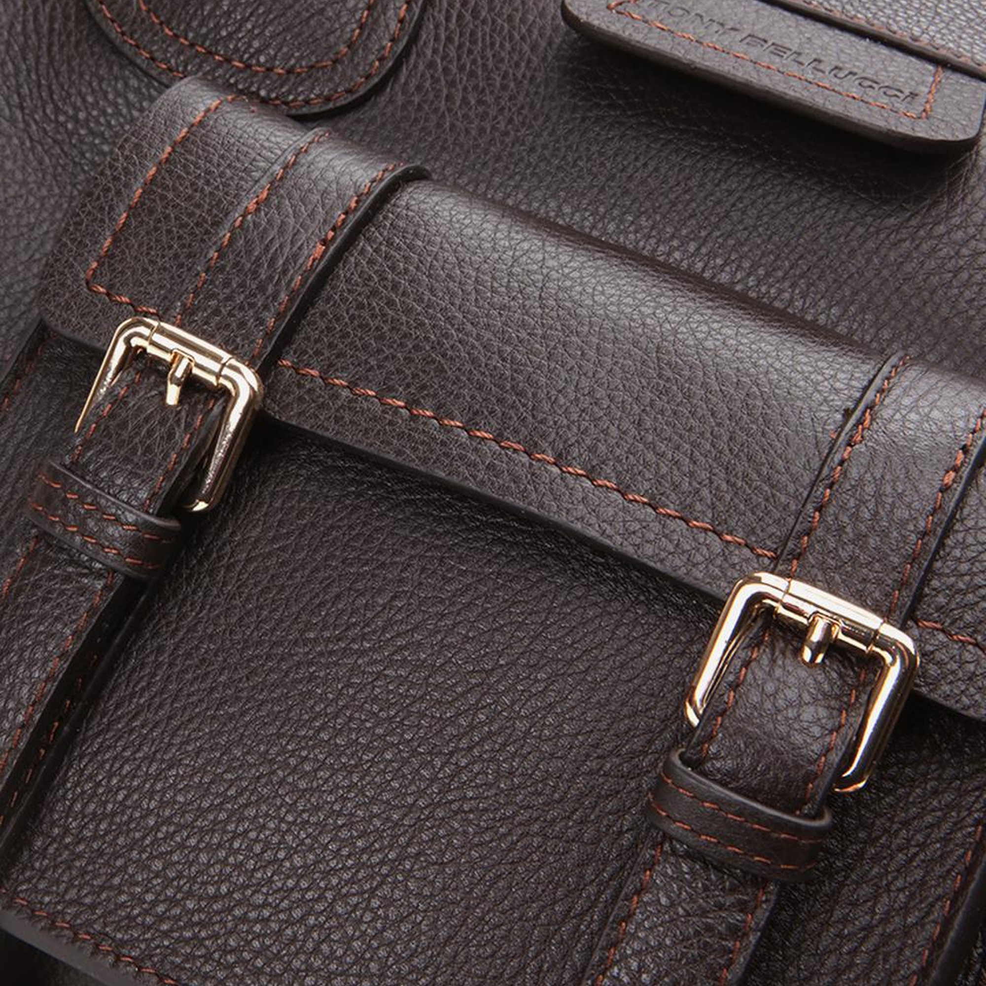 Kadın Deri Kahverengi Omuz Çantası