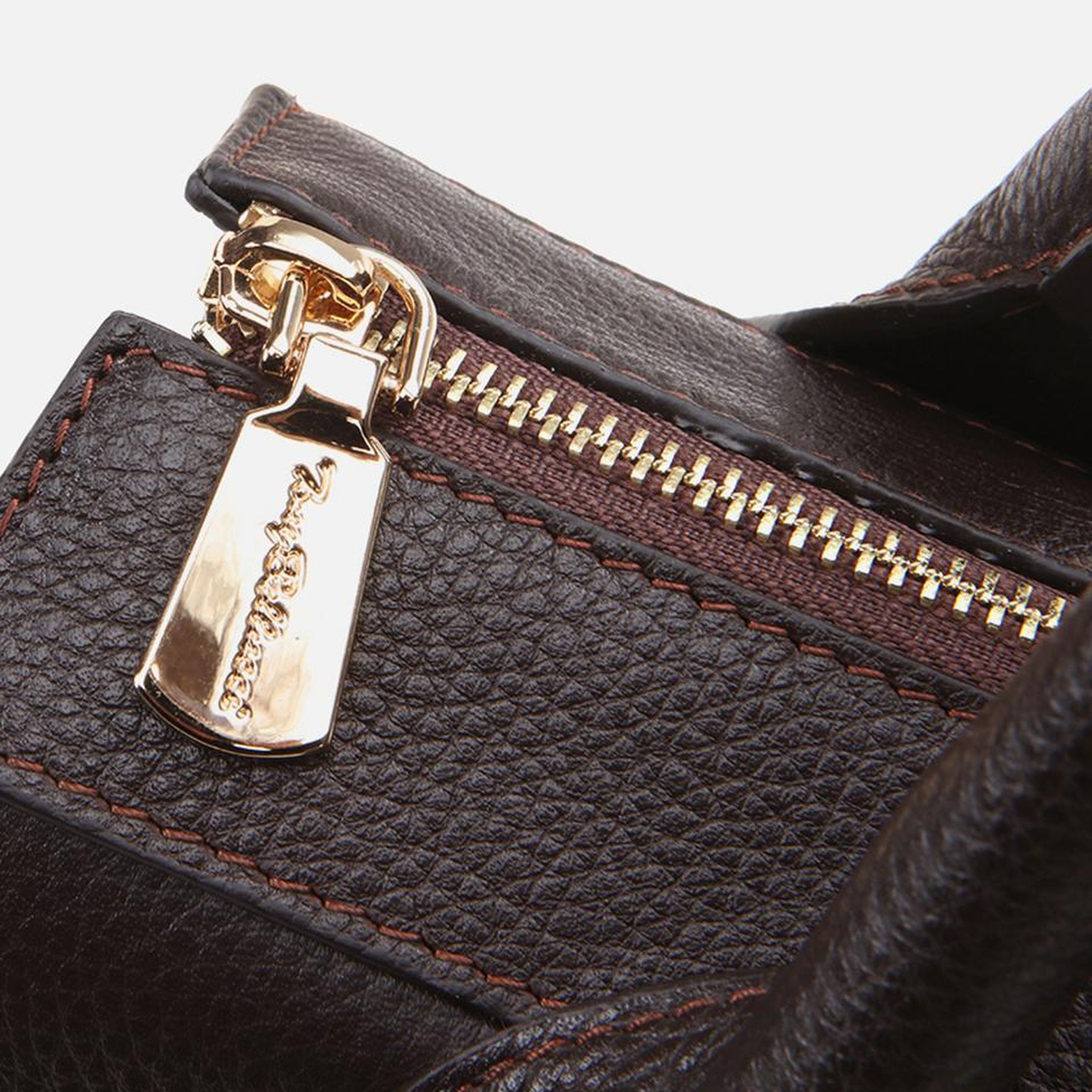 Kadın Deri Kahverengi Omuz Çantası