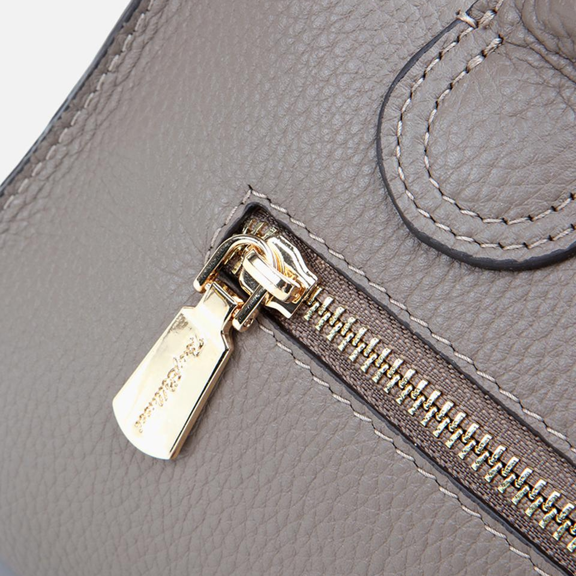 Kadın Deri Vizon Omuz Çantası